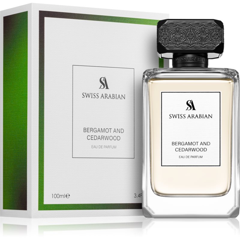 Swiss Arabian Bergamot and Cedarwood Eau de Parfum für Herren 100 ml