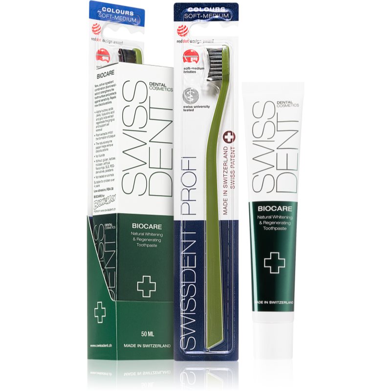 Swissdent Biocare Combo Pack Zahnpflegeset