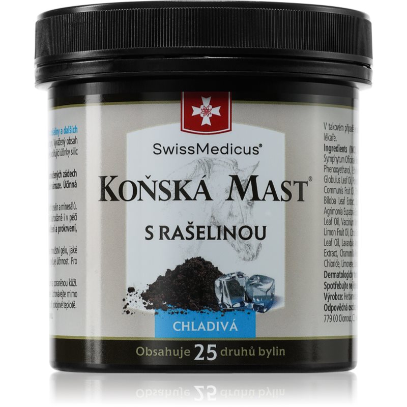 SwissMedicus Koňská mást s rašelinou chladivá Zalf 250 ml