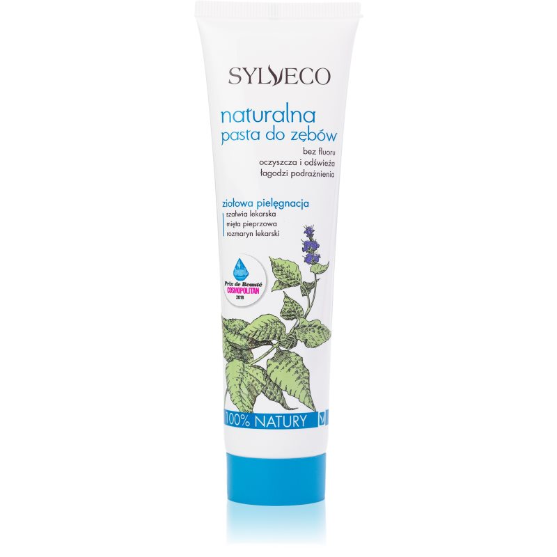 

Sylveco Dental Care натуральна зубна паста без фтору присмак Herbal