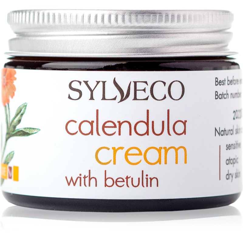 Sylveco Face Care Calendula зволожуючий крем для чутливої шкіри та шкіри, схільної до алергії 50 мл