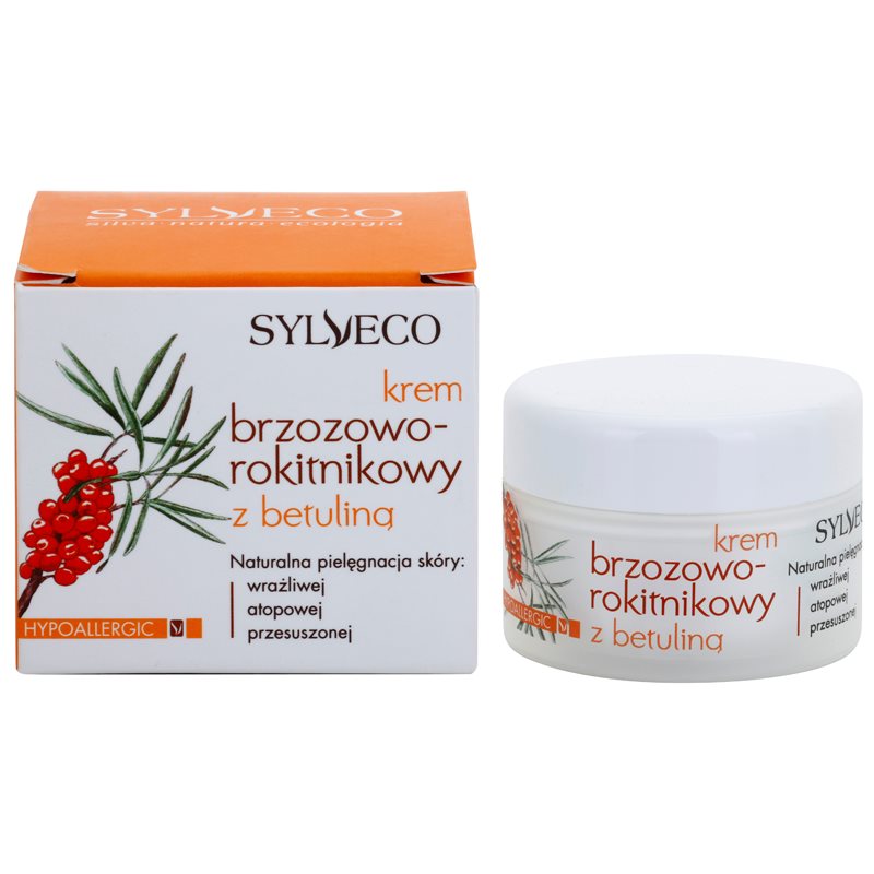 Sylveco Face Care Brzozowo-rokitnikowy поживний відновлюючий крем для сухої та атопічної шкіри 50 мл