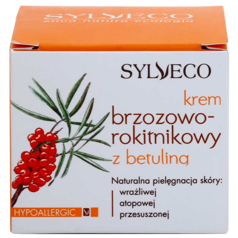 Sylveco Face Care Brzozowo-rokitnikowy поживний відновлюючий крем для сухої та атопічної шкіри 50 мл