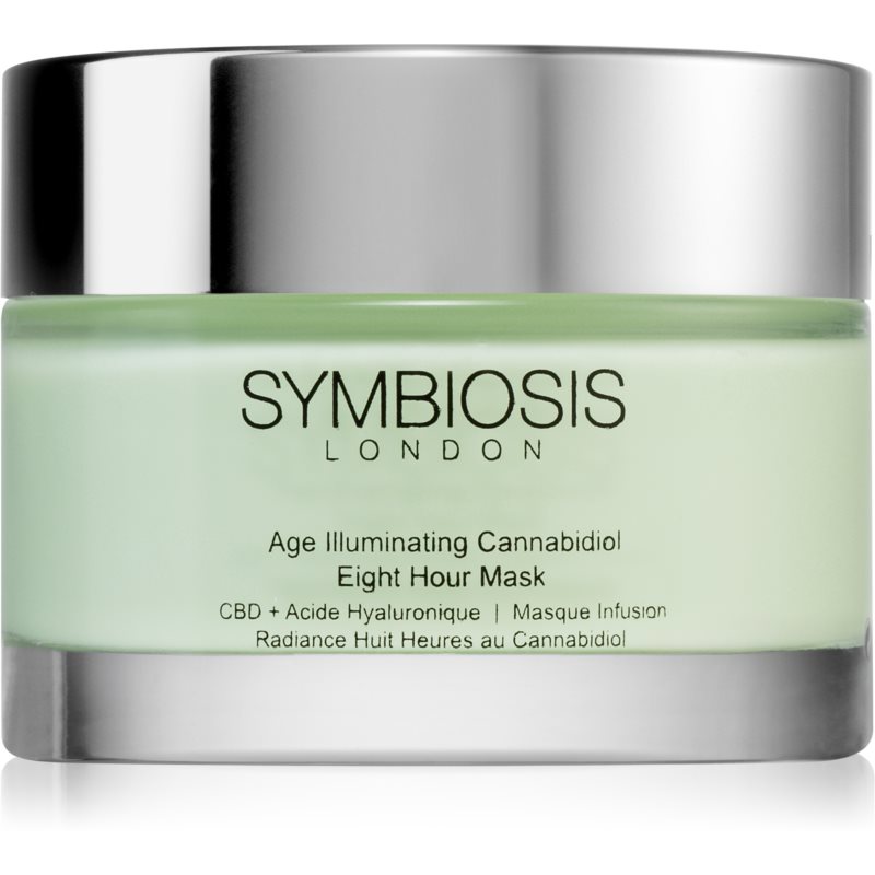 Symbiosis London Age Illuminating Cannabidiol maska za pomlađivanje i posvjetljivanje kože s CBD-om 50 ml