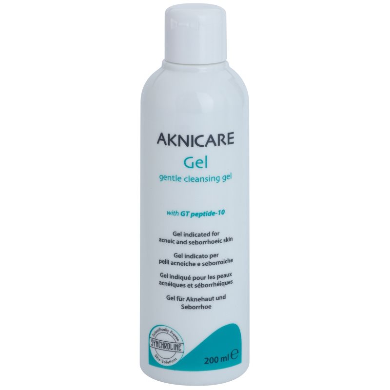 Zdjęcia - Produkt do mycia twarzy i ciała Synchroline Aknicare Aknicare żel oczyszczający do cery trądzikowej i łojo