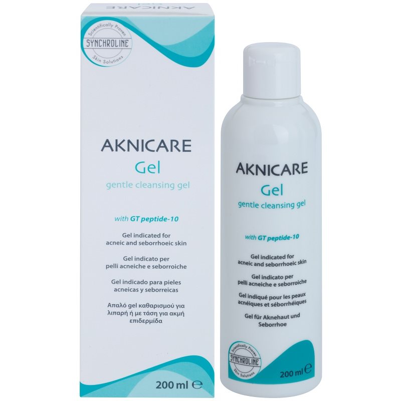 Synchroline Aknicare Aknicare Gel Indicated For Acneic And Seborrhoeic Skin 200 Ml