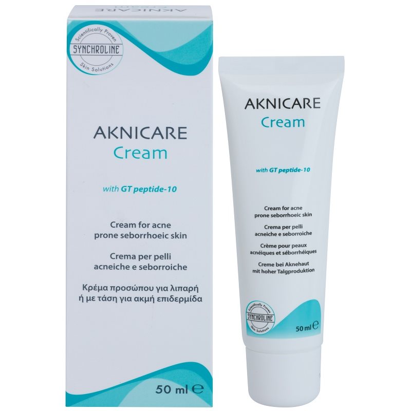 Synchroline Aknicare Cream For Acne Prone Seborrhoeic Skin 50 Ml
