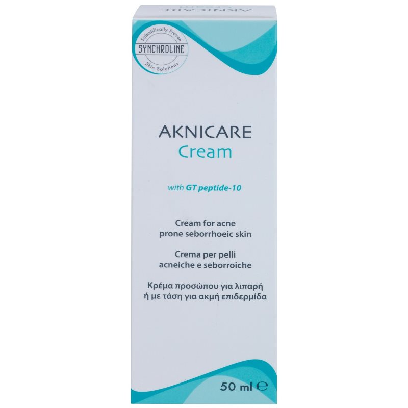 Synchroline Aknicare Cream For Acne Prone Seborrhoeic Skin 50 Ml