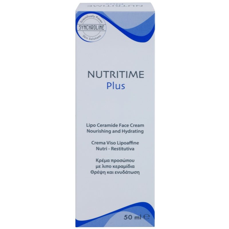 Synchroline Nutritime Plus Lipo Ceramide Face Cream 50 Ml