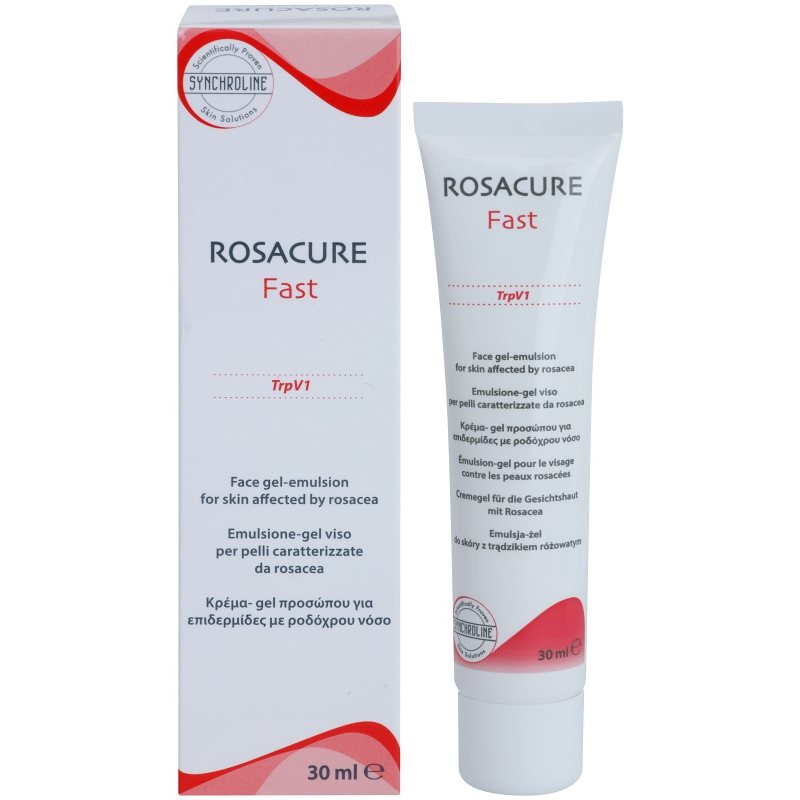 Synchroline Rosacure Fast гель для чутливої шкіри схильної до почервонінь 30 мл