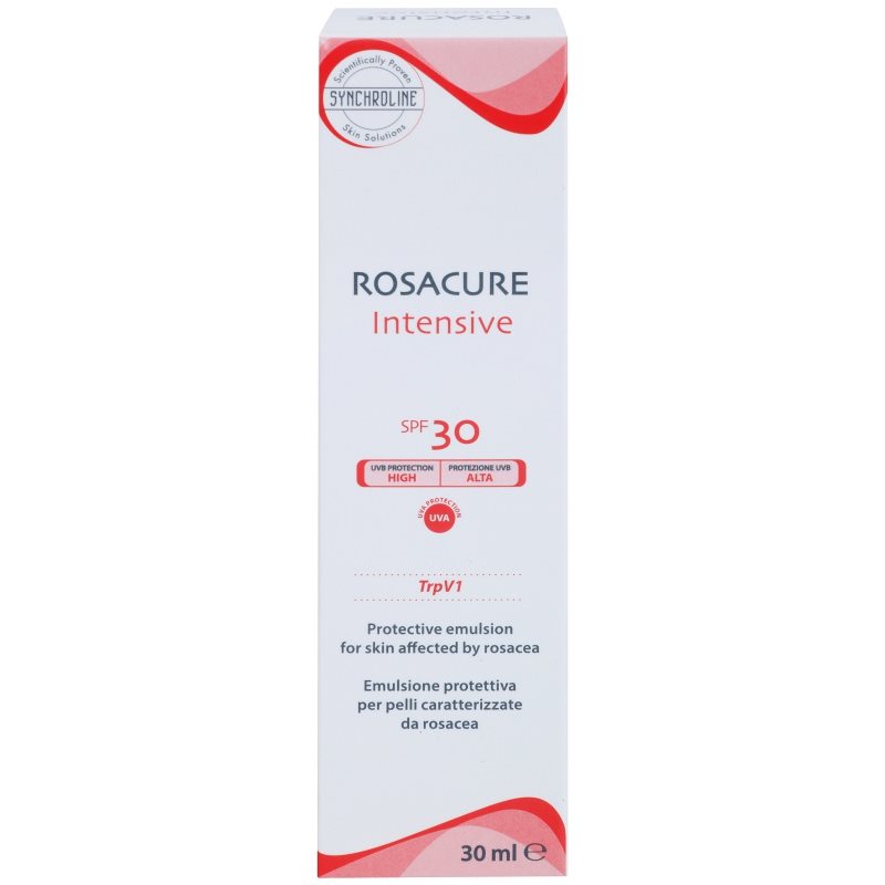 Synchroline Rosacure Intensive Protective Emulsion For Skin Affected By Rosacea 30 Ml