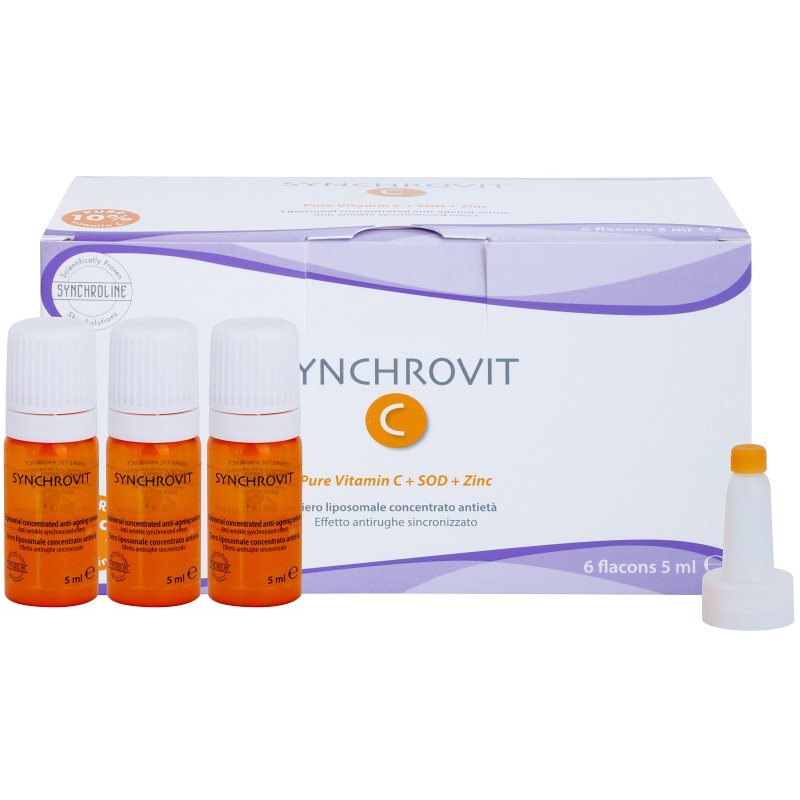 Synchroline Synchrovit C Liposomal Concentrated Anti-Ageing Serum 6 X 5 Ml
