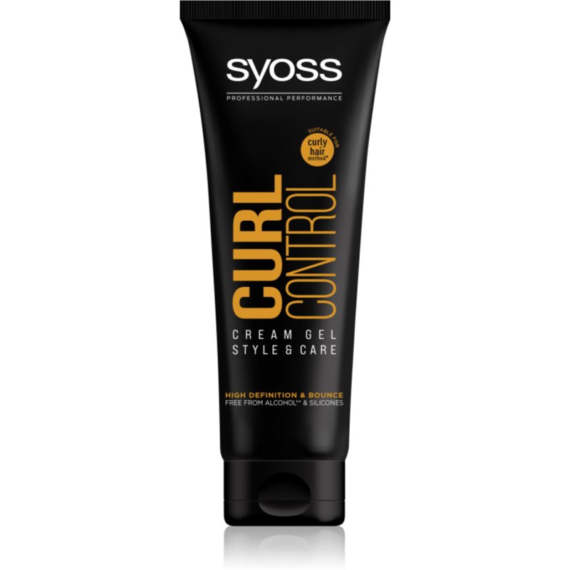 Syoss Curl Control formázó krém a hullámok kiemelésére géles textúrájú 250 ml