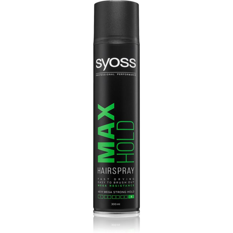 Syoss Max Hold Hairspray 300 ml lak na vlasy pre ženy
