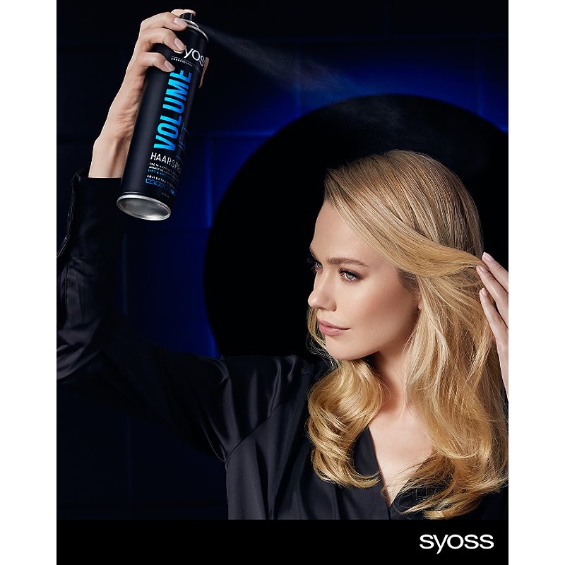 Syoss Volume Lift лак для волосся сильної фіксації 48 годин 300 мл