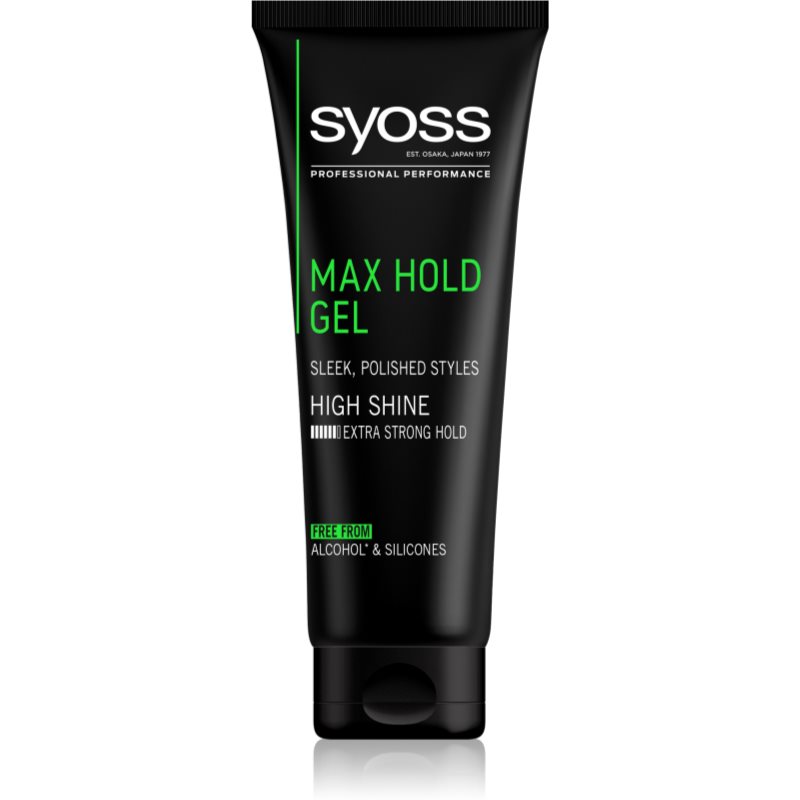 Syoss Max Hold gél na vlasy so silnou fixáciou 250 ml
