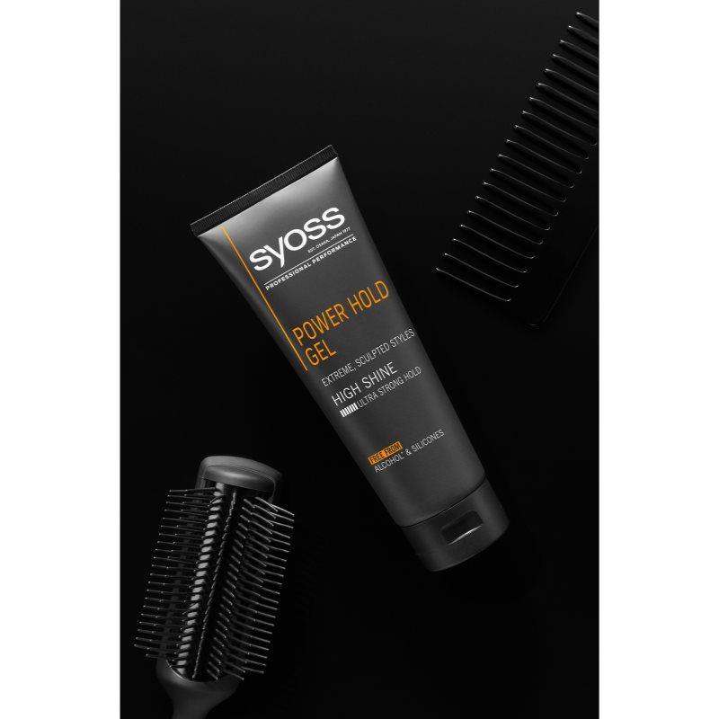 Syoss Men Power Hold Shaping Gel With Extra Strong Hold 250 Ml