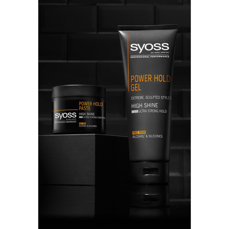 Syoss Men Power Hold Shaping Gel With Extra Strong Hold 250 Ml