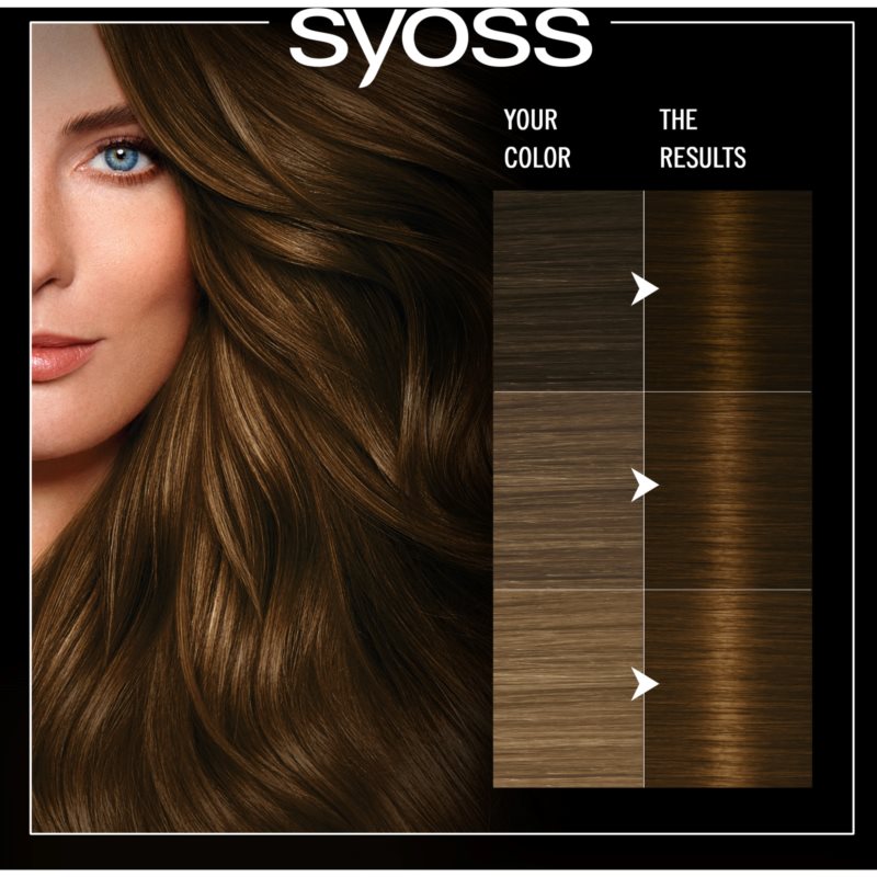 Syoss Oleo Intense Permanent Hair Dye With Oil Shade 4-60 Gold Brown 1 Pc