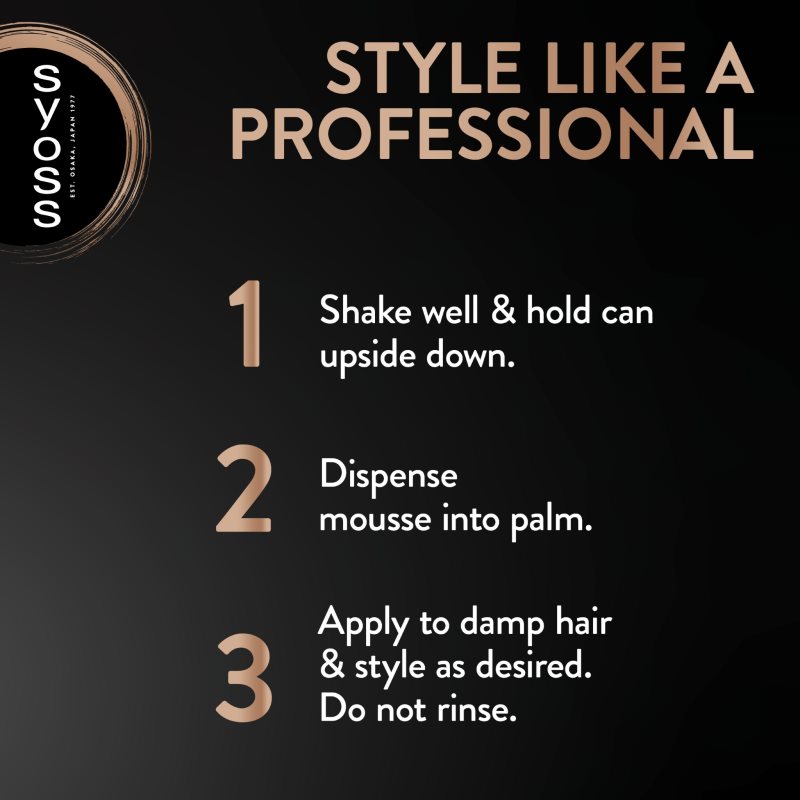 Syoss Keratin Mousse espuma fijadora con queratina 250 ml