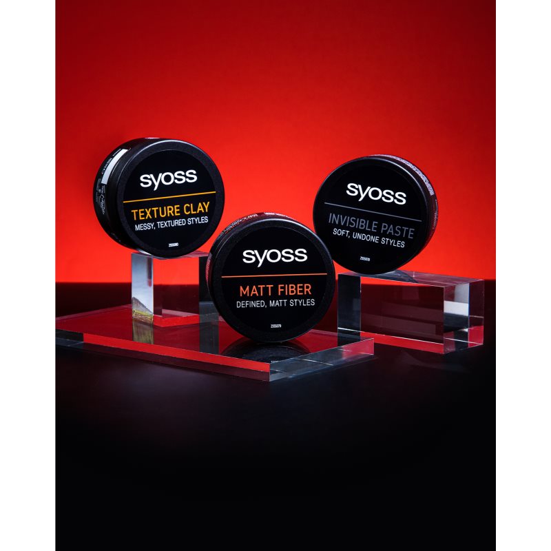 Syoss Invisible Hold Transparent Styling Paste For Medium Hold 100 Ml