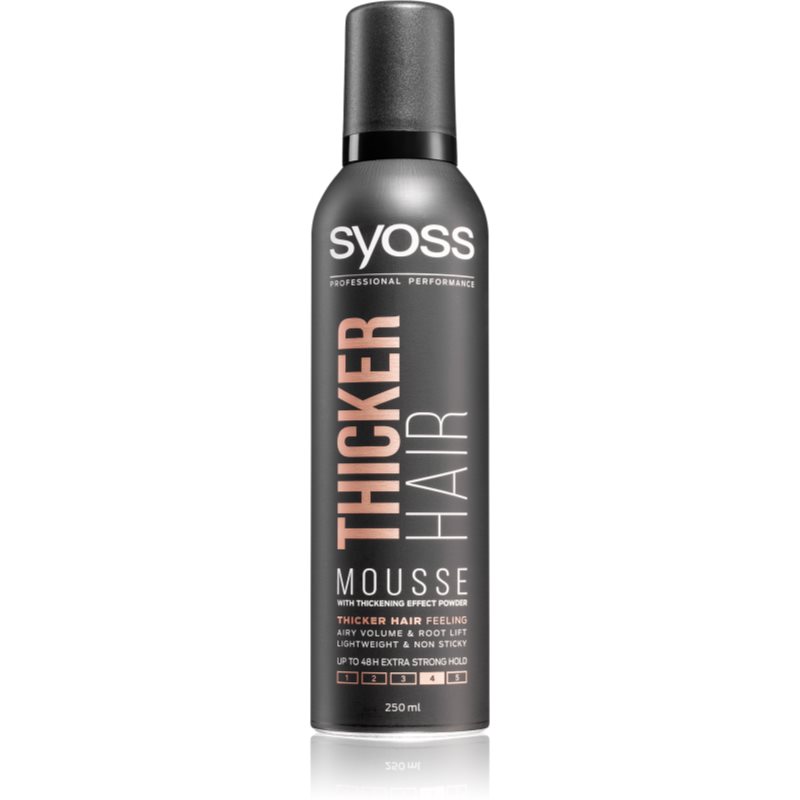 E-shop Syoss Thicker Hair pěnové tužidlo 250 ml