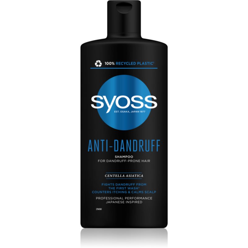 Syoss Anti-Dandruff шампунь проти лупи для сухої шкіри голови зі свербінням 440 мл