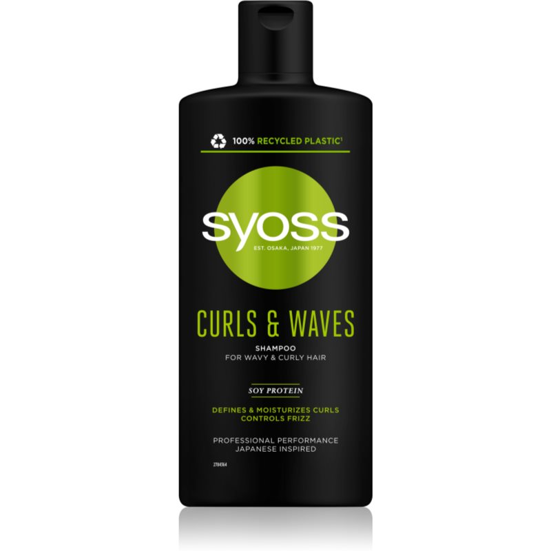 Syoss Curls & Waves 440 ml šampón pre ženy na vlnité vlasy