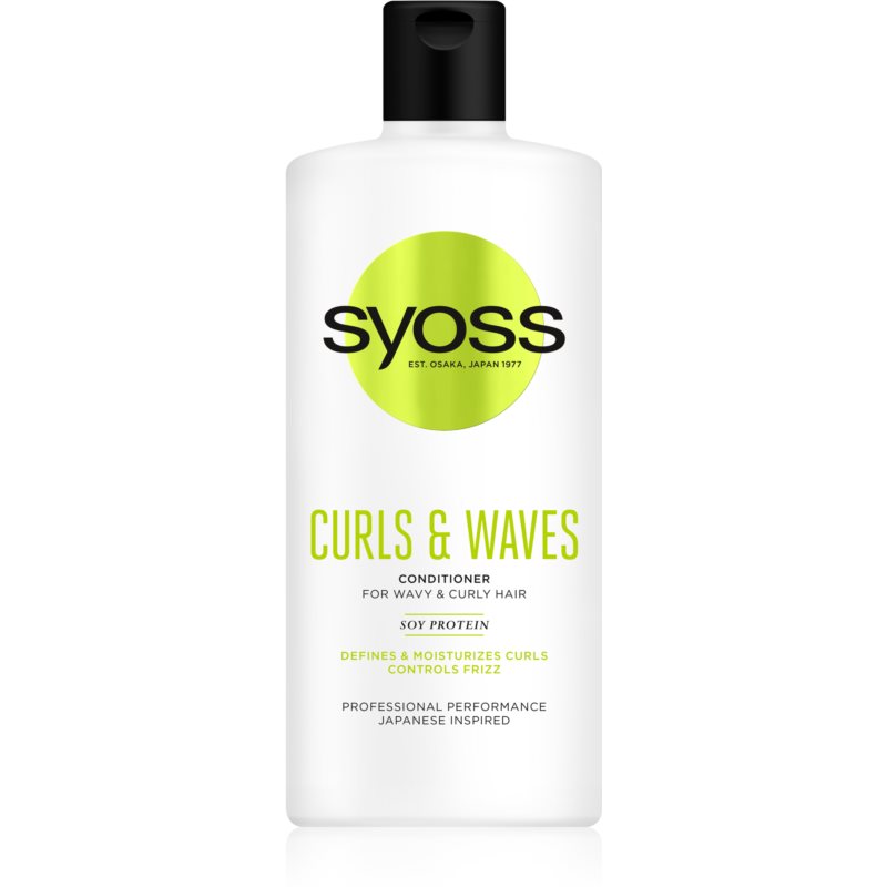 Syoss Curls & Waves kondicionierius banguotiems ir garbanotiems plaukams 440 ml