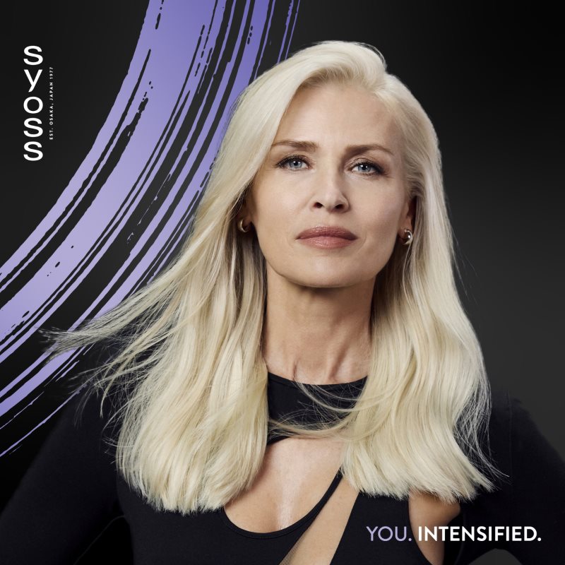 Syoss Intense Blonde champú violeta para cabello rubio y canoso 440 ml