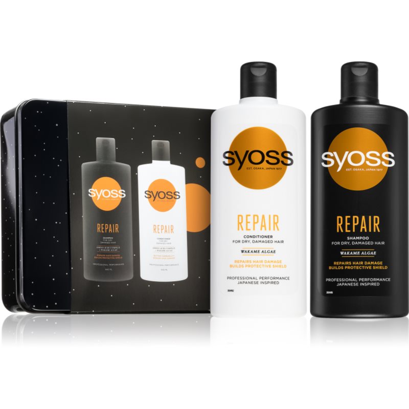 

Syoss Repair подарунковий набір для сухого або пошкодженого волосся