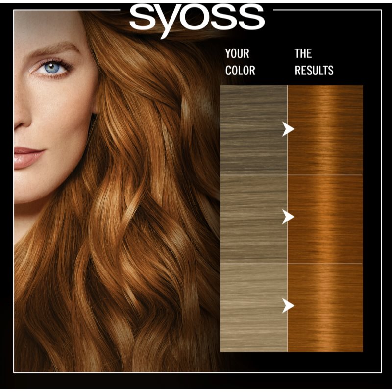 Syoss Oleo Intense перманентна фарба для волосся з олією відтінок 7-77 Red Ginger 1 кс