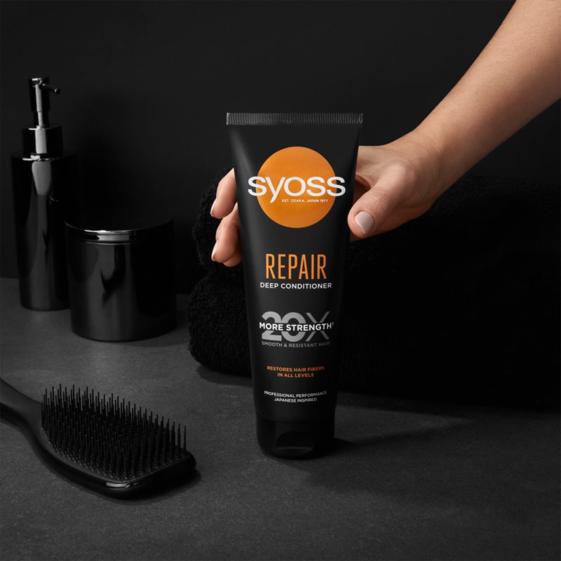 Syoss Repair Hair Balm To Treat Hair Brittleness 250 Ml