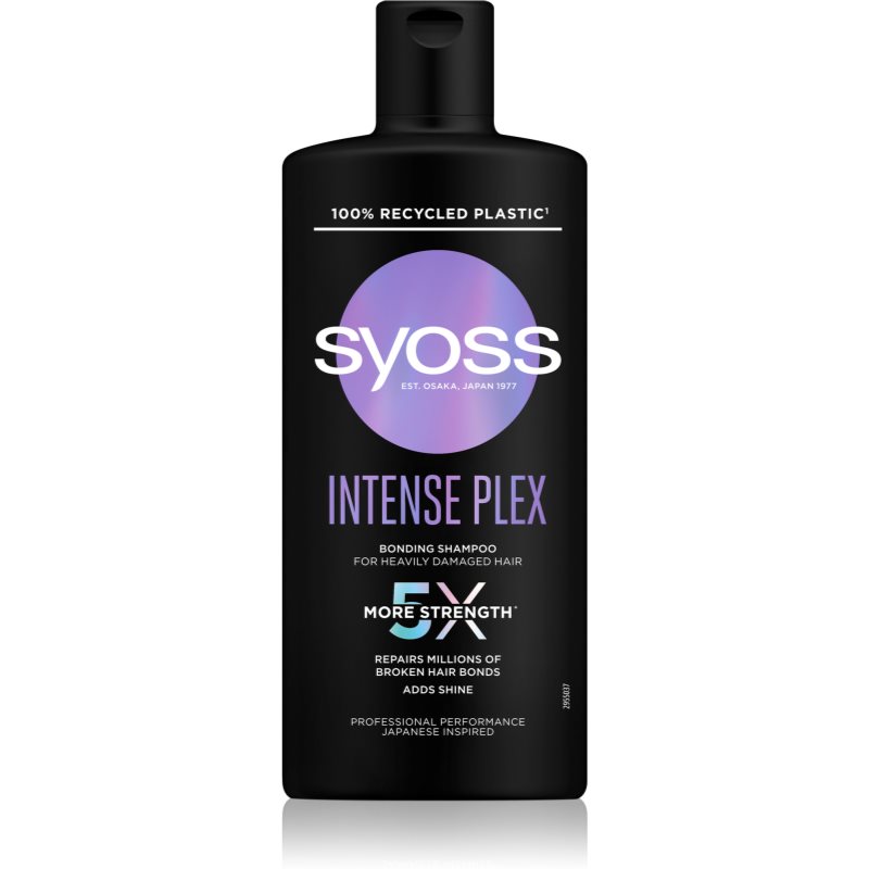 Syoss Intense Plex šampón pre veľmi poškodené vlasy 440 ml