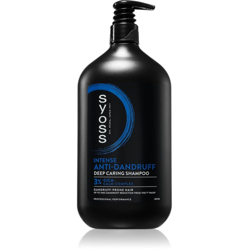 Syoss Intense Anti-Dandruff Schampo mot mjäll För torr och kliande hårbotten 750 ml female