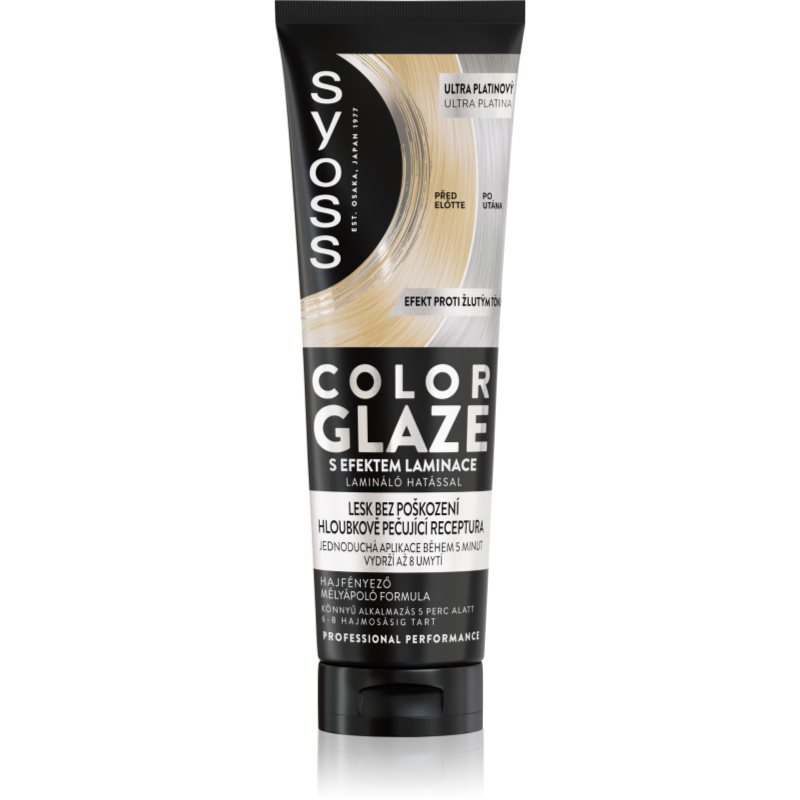 Syoss Color Glaze toner ultra platinový 130 ml