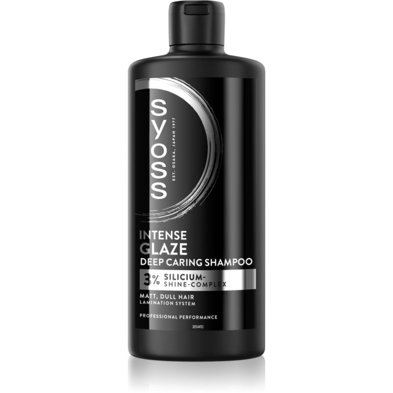 Syoss Intense Glaze Shampoo mit ernährender Wirkung für strapaziertes Haar ohne Glanz 440 ml