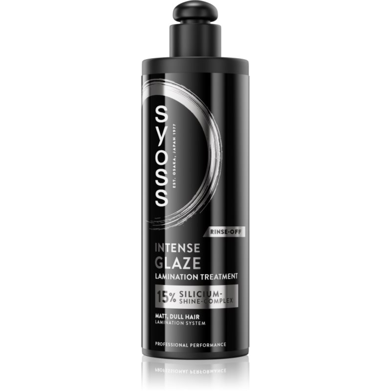 Syoss Intense Glaze Lamination Treatment intensive Pflege für glänzendes und geschmeidiges Haar 200 ml