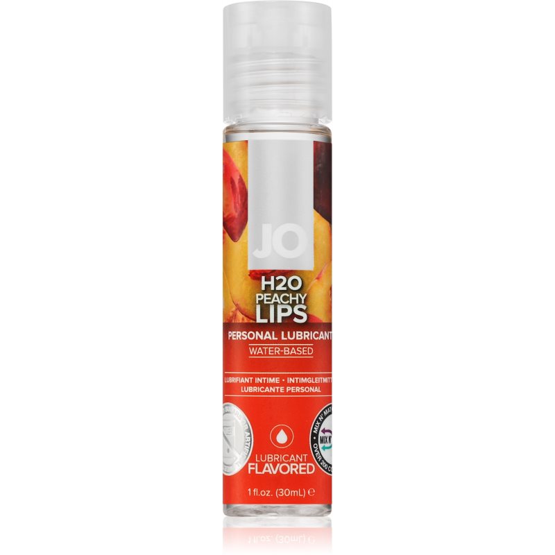 System JO H2O lubrikačný gél s príchuťou Peachy Lips 30 ml