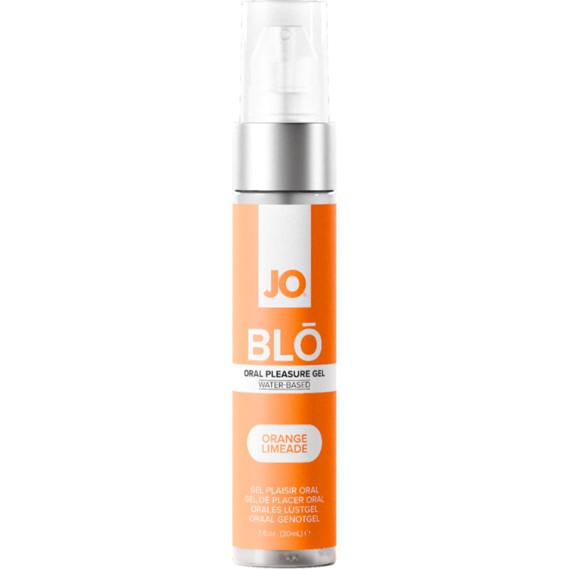 System JO BLŌ Oral Pleasure Gel chladivý gél na penis Orange Limeade 30 ml