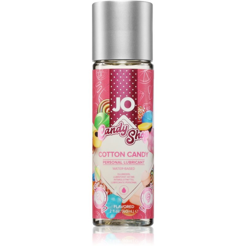 System JO Candy Shop H2O Cotton Candy lubrikačný gél s príchuťou 60 ml