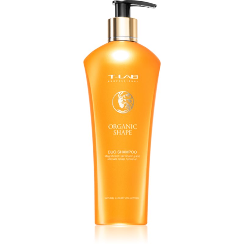 T-LAB Professional Organic Shape drėkinamasis šampūnas garbanotiems ir banguotiems plaukams 300 ml