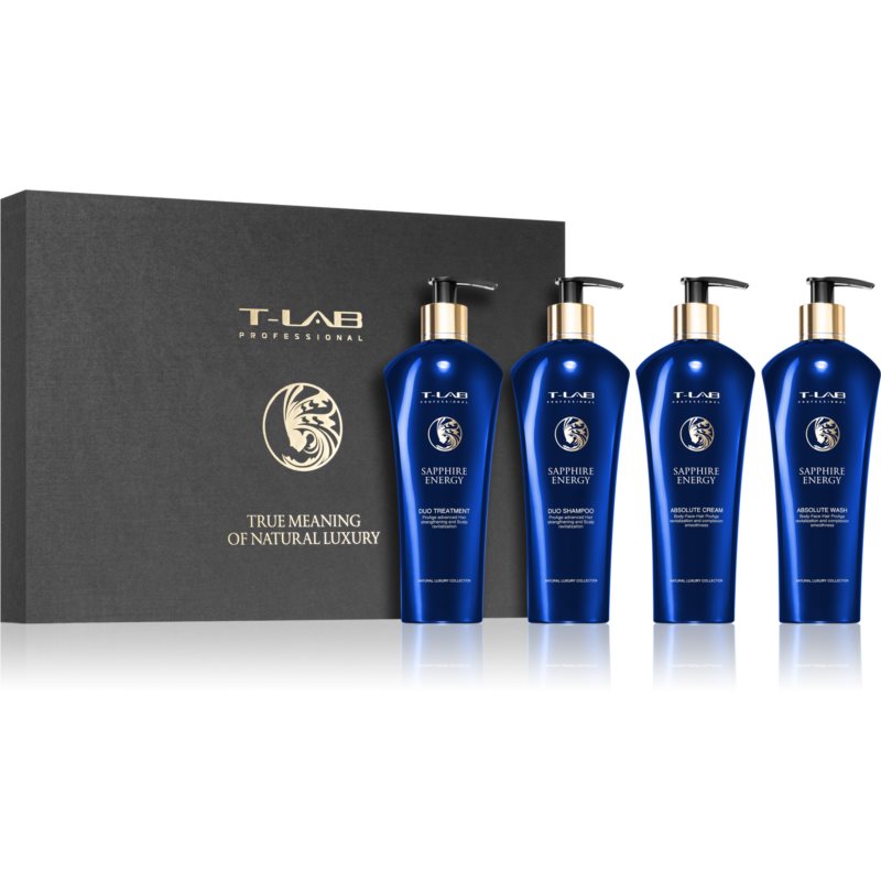 T-LAB Professional Sapphire Energy dovanų rinkinys (plaukams ir kūnui)