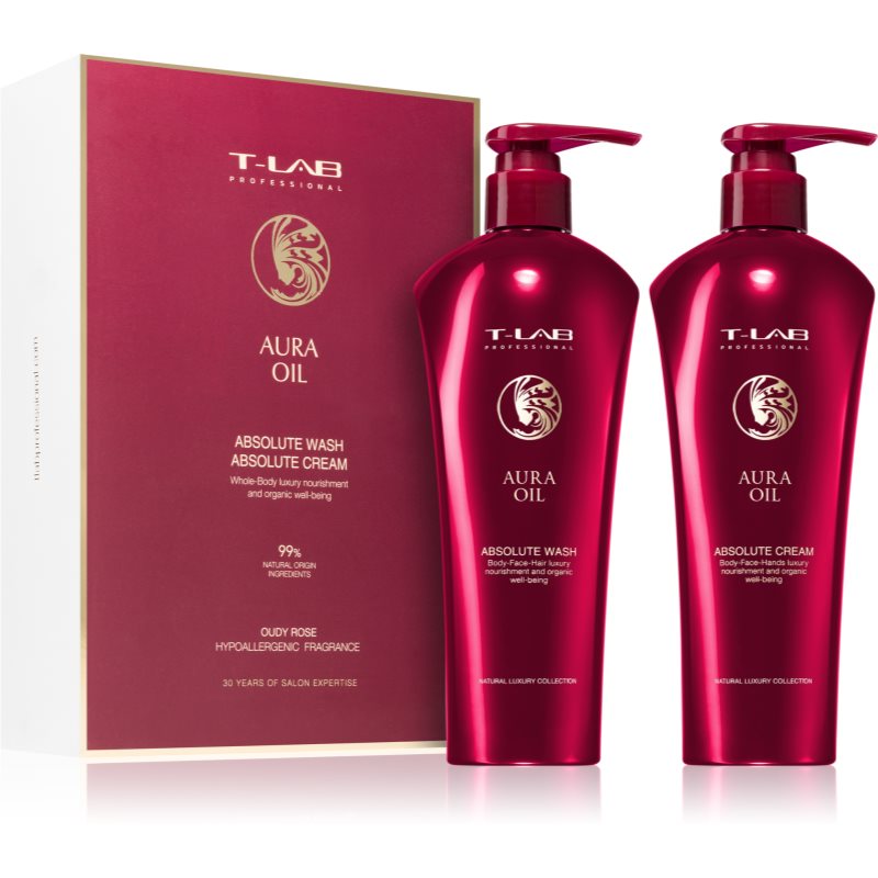 T-LAB Professional Aura Oil Body ajándékszett(haj és test)