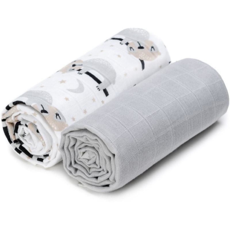 T-TOMI TETRA Cloth Towels EXCLUSIVE COLLECTION хавлия Owls 90x100 cm 2 бр.