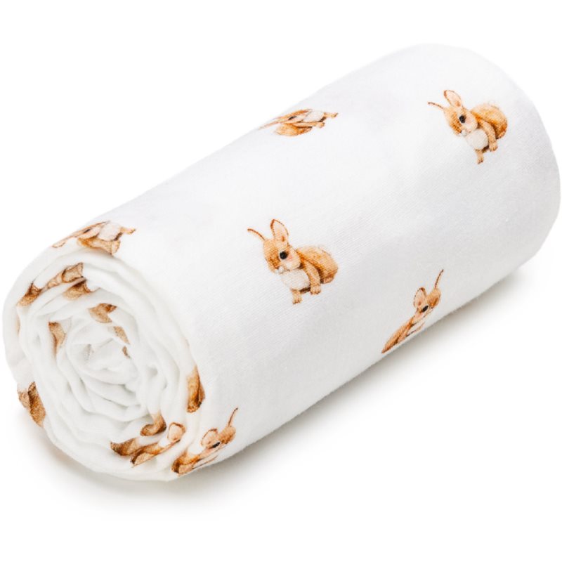 T-TOMI BIO Muslin Towel brisača Bunny 100 x 120 cm 1 kos