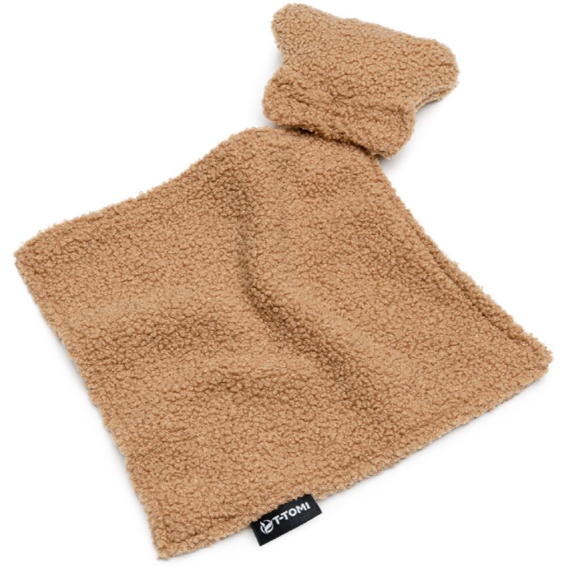 T-TOMI TEDDY Cuddle Cloth ninica Brown 25 x 25 cm 1 kos