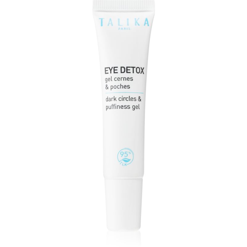 Talika Eye Detox освіжаючий гель для шкіри навколо очей проти набряків та темних кіл 10 мл