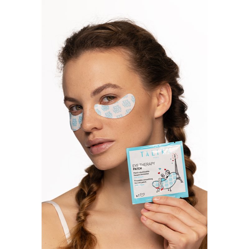 Talika Eye Therapy Patch Reusable vyhladzujúca maska na očné okolie + box 6 ks