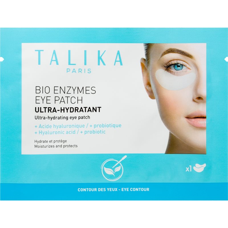 Talika Bio Enzymes Eye Patch Mjukgörande ögonmask med probiotika 1 st. female